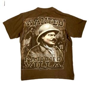 Y2K Pancho Villa Wanted T-Shirt
